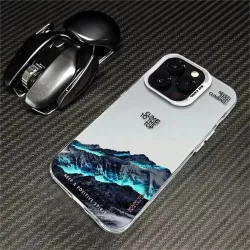 Cover iPhone 15 Chiara con Montagne 3