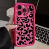 Cover iPhone 15 Fucsia Leopardata 2