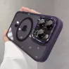 Cover iPhone 15 Viola con Paraurti Plus