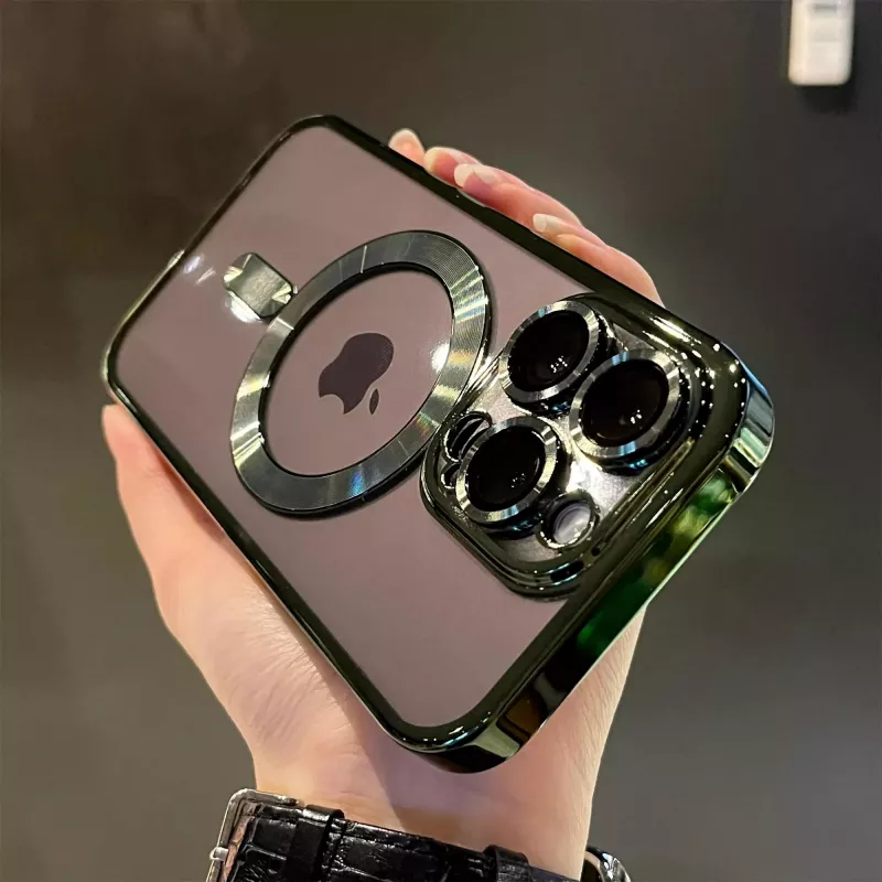 Cover iPhone 15 Verde Lucida Cover iPhone 15 Verde Lucida