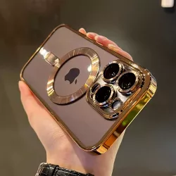 Cover iPhone 15 Oro Lucida