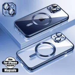 Cover iPhone 15 Blu Flessibile