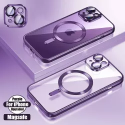 Cover iPhone 15 Viola Flessibile