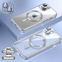 Cover iPhone 15 Grigia Flessibile