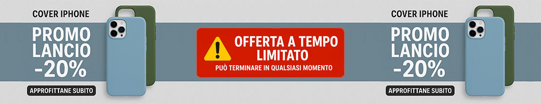 Promozione sconto del 20% su tutti i prodotti Promozione sconto del 20% su tutti i prodotti